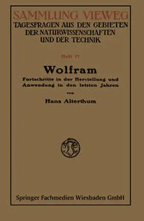 Alterthum | Wolfram | E-Book | sack.de