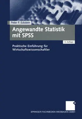 Eckstein |  Angewandte Statistik mit SPSS | eBook | Sack Fachmedien
