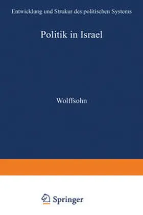 Wolffsohn |  Politik in Israel | eBook | Sack Fachmedien