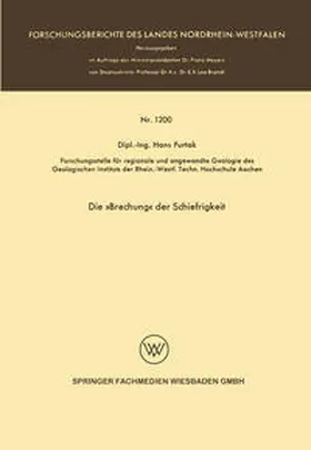 Furtak |  Die »Brechung« der Schiefrigkeit | eBook | Sack Fachmedien