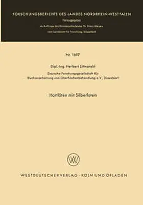Littnanski |  Hartlöten mit Silberloten | eBook | Sack Fachmedien