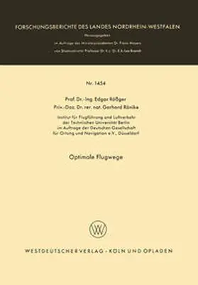 Rößger |  Optimale Flugwege | eBook | Sack Fachmedien