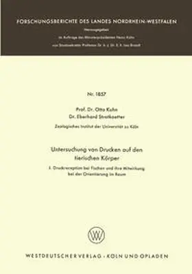 Kuhn | Untersuchungen von Drucken auf den tierischen Körper | E-Book | sack.de