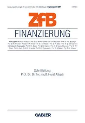 Albach | Finanzierung | E-Book | www2.sack.de