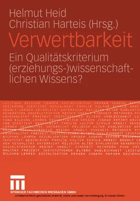Heid / Harteis |  Verwertbarkeit | eBook | Sack Fachmedien