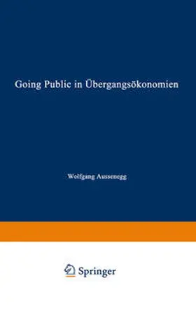 Aussenegg |  Going Public in Übergangsökonomien | eBook | Sack Fachmedien