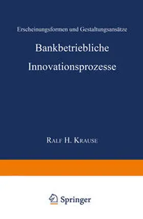  Bankbetriebliche Innovationsprozesse | eBook | Sack Fachmedien