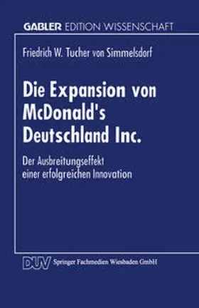  Die Expansion von McDonald’s Deutschland Inc. | eBook | Sack Fachmedien