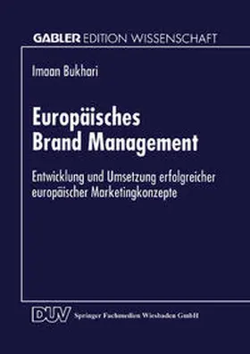 Europäisches Brand Management | E-Book | sack.de