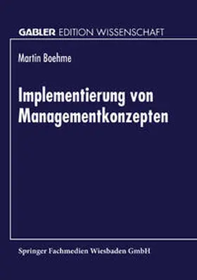  Implementierung von Managementkonzepten | eBook | Sack Fachmedien