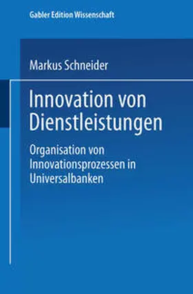  Innovation von Dienstleistungen | eBook | Sack Fachmedien