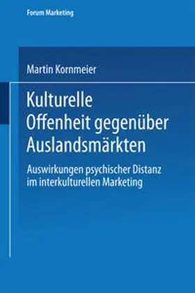 Kornmeier |  Kulturelle Offenheit gegenüber Auslandsmärkten | eBook | Sack Fachmedien