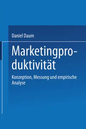 Daum |  Marketingproduktivität | eBook | Sack Fachmedien