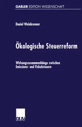  Ökologische Steuerreform | eBook | Sack Fachmedien