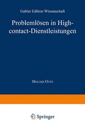 Problemlösen in High-contact-Dienstleistungen | E-Book | sack.de