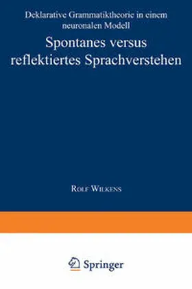 Spontanes versus reflektiertes Sprachverstehen | E-Book | sack.de