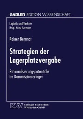 Bernnat |  Strategien der Lagerplatzvergabe | eBook | Sack Fachmedien