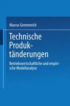  Technische Produktänderungen | eBook | Sack Fachmedien