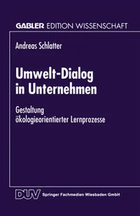  Umwelt-Dialog in Unternehmen | eBook | Sack Fachmedien