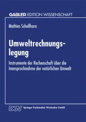 Umweltrechnungslegung | E-Book | sack.de