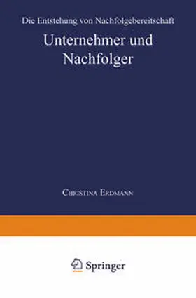 Erdmann |  Unternehmer und Nachfolger | eBook | Sack Fachmedien