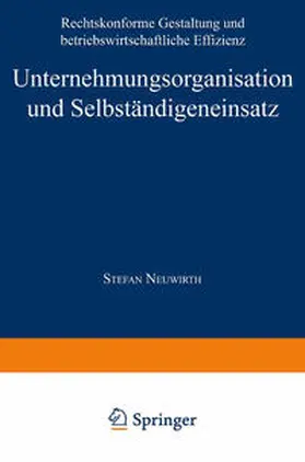 Unternehmungsorganisation und Selbständigeneinsatz | E-Book | sack.de