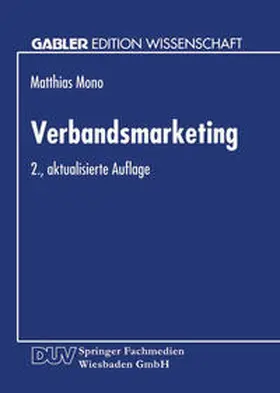Mono |  Verbandsmarketing | eBook | Sack Fachmedien