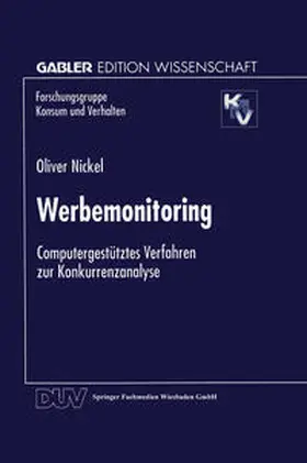  Werbemonitoring | eBook | Sack Fachmedien