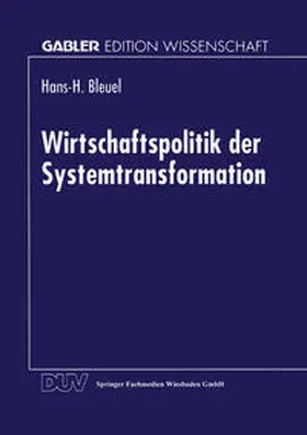  Wirtschaftspolitik der Systemtransformation | eBook | Sack Fachmedien