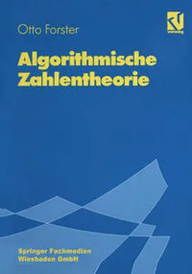 Forster |  Algorithmische Zahlentheorie | eBook | Sack Fachmedien