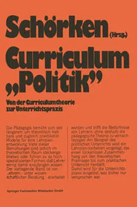 Schörken | Curriculum »Politik« | E-Book | www2.sack.de