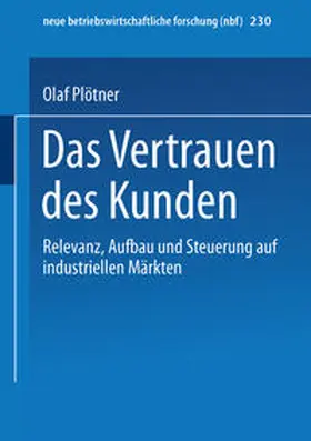  Das Vertrauen des Kunden | eBook | Sack Fachmedien