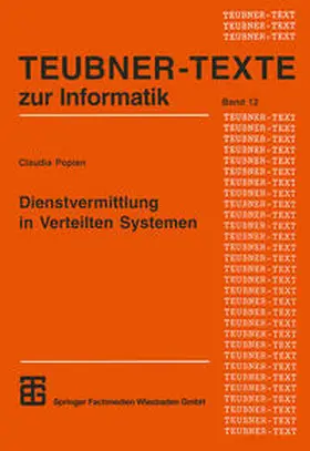 Dienstvermittlung in Verteilten Systemen | E-Book | sack.de