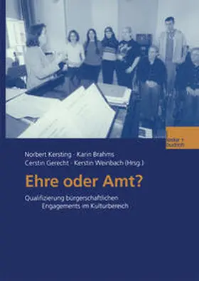 Kersting / Brahms / Gerecht |  Ehre oder Amt? | eBook | Sack Fachmedien