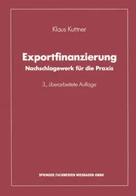 Kuttner | Exportfinanzierung | E-Book | www2.sack.de