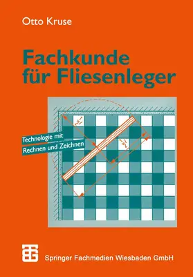 Kruse |  Fachkunde für Fliesenleger | Buch |  Sack Fachmedien