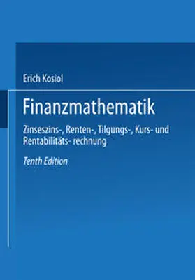  Finanzmathematik | eBook | Sack Fachmedien