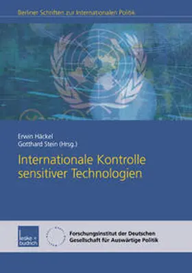 Häckel / Stein | Internationale Kontrolle sensitiver Technologien | E-Book | sack.de