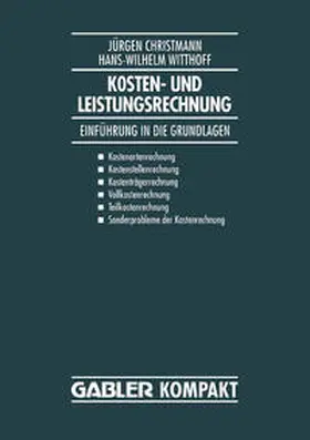 Christmann / Witthof | Kosten- und Leistungsrechnung | E-Book | sack.de