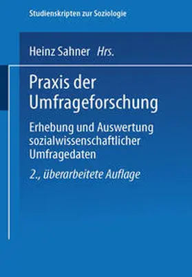Porst / Sahner |  Praxis der Umfrageforschung | eBook | Sack Fachmedien