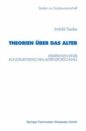 Saake |  Theorien über das Alter | eBook | Sack Fachmedien