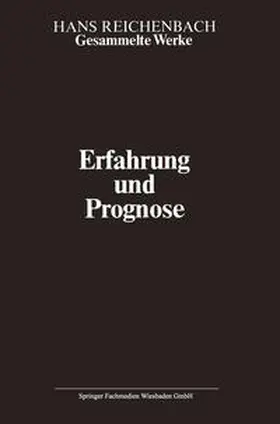 Reichenbach / Kamlah |  Erfahrung und Prognose | eBook | Sack Fachmedien