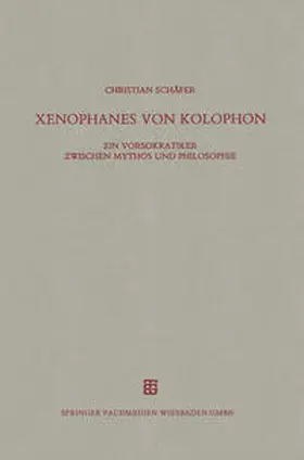 Xenophanes von Kolophon | Buch | 978-3-663-12459-7 | sack.de