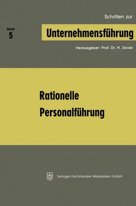 Jacob |  Rationelle Personalführung | Buch |  Sack Fachmedien