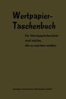 Darvas / Schrempf / Sellien |  Wertpapier Taschenbuch | eBook | Sack Fachmedien