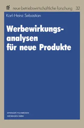 Sebastian |  Werbewirkungsanalysen für neue Produkte | eBook | Sack Fachmedien