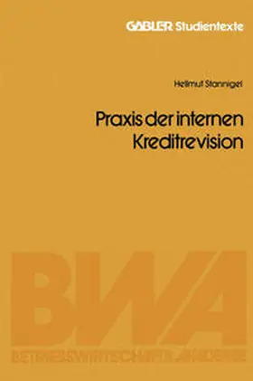 Stannigel | Praxis der internen Kreditrevision | E-Book | sack.de