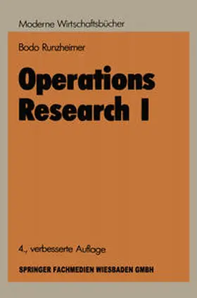 Runzheimer |  Lineare Planungsrechnung und Netzplantechnik | eBook | Sack Fachmedien