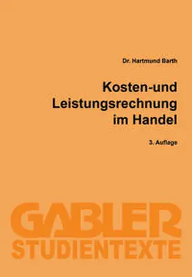 Barth | Kosten- und Leistungsrechnung im Handel | E-Book | sack.de