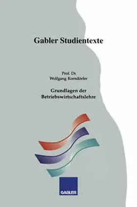 Korndörfer |  Grundlagen der Betriebswirtschaftslehre | eBook | Sack Fachmedien